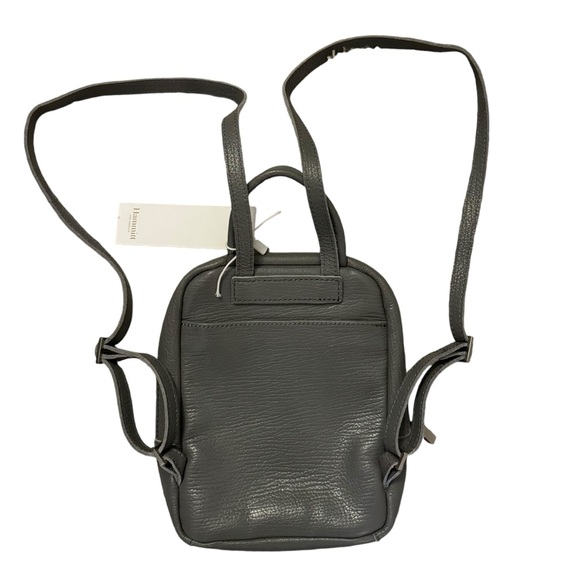 Hammitt Hunter Mini Leather Backpack Steel Blue - Picture 5 of 7